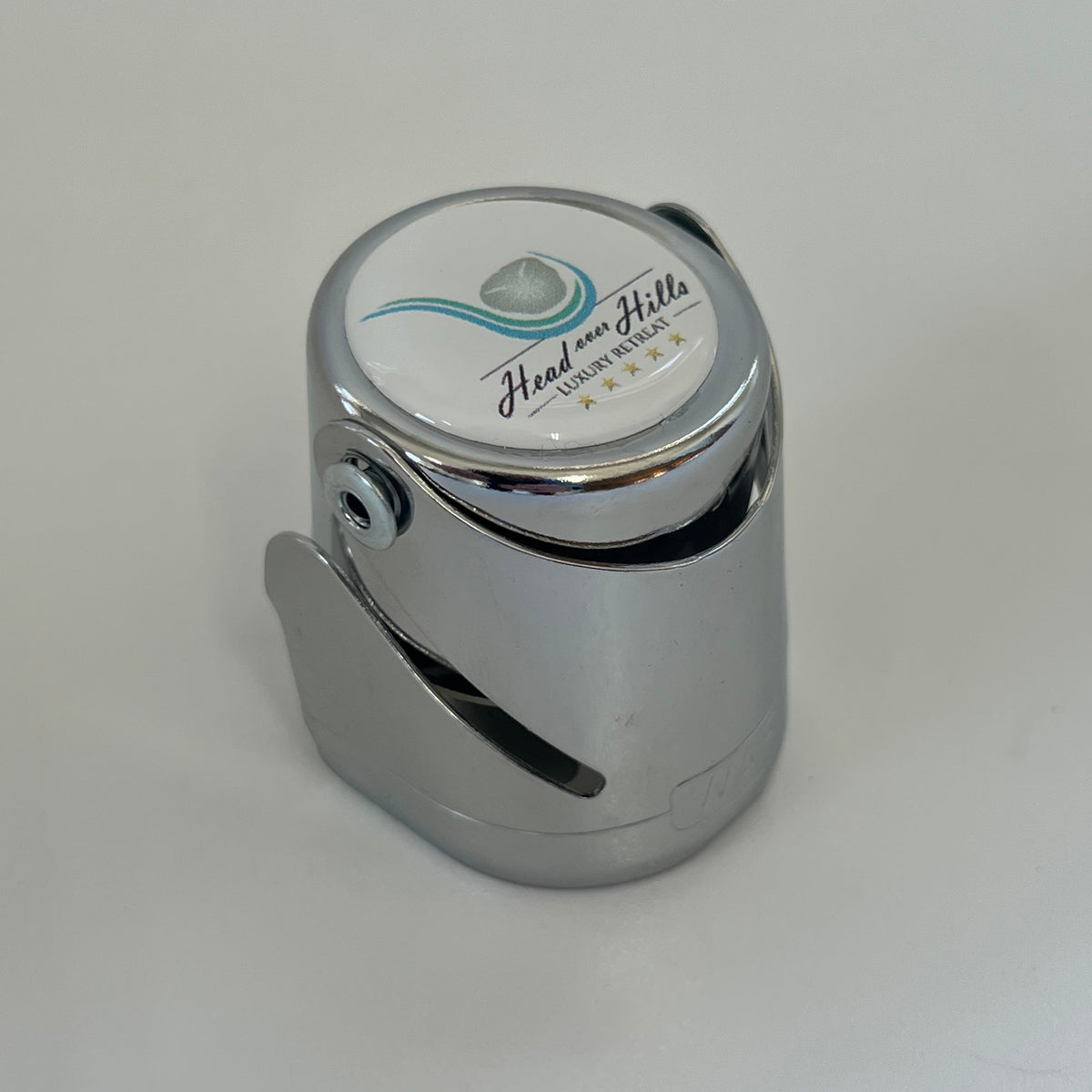 Chrome Champagne Stopper
