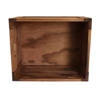 24 Bottle Empty Compartment Wine Crate