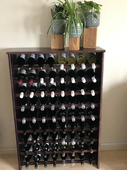 72 Bottle Standing Wine Rack