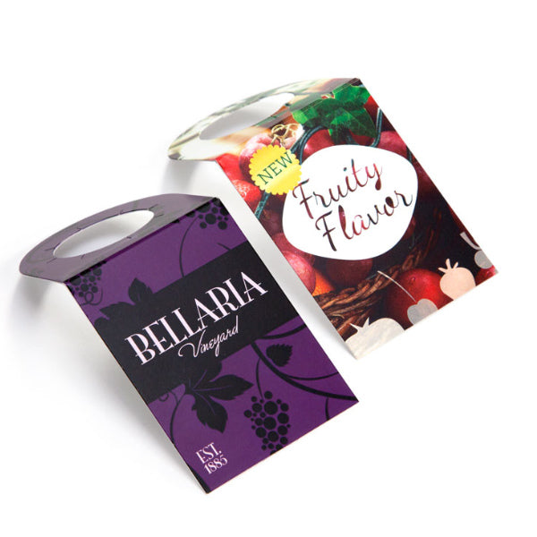 Custom Printed Wine Bottle Neck Tags (100pc)