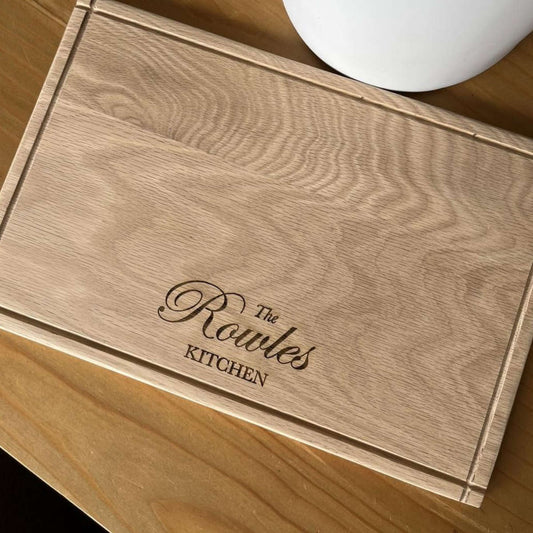 Oak Serving Board - Incl. Engraving