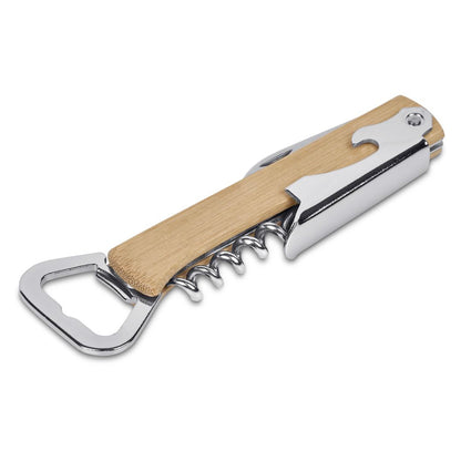 Bamboo Waiters Friend Corkscrew