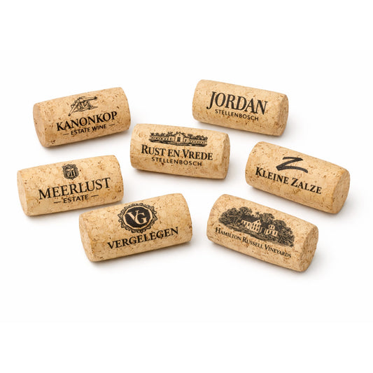 Printed Assorted Corks - Bag of 100