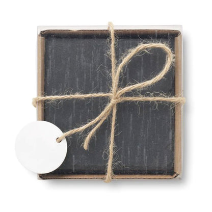 Slate Coaster Set